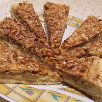 Ciasto orzechowo-karmelowe jak mazurek