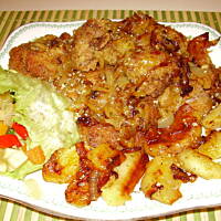 wątróbka drobiowa w panierce