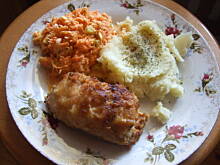 Fot. dankarz, Roladki drobiowe z nadzieniem cebulowym