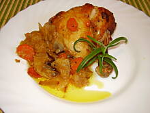 Fot. alidab, Kurczak pieczony glazurowany