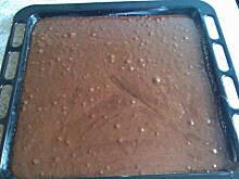 Fot. Natka64, Gotowany Murzynek z serem i kokosem