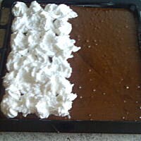 Gotowany Murzynek z serem i kokosem