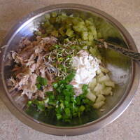 Pasta z ryby wędzonej