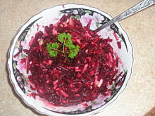 Fot. aska77, Sałatka z buraczków - obiadowa