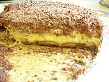 Fot. nutella, Sernik z ajerkoniakiem i biszkopcikami