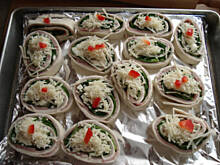 Fot. baska, Serowo szynkowe spiralki