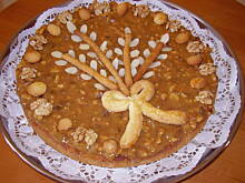 Fot. till, Mazurek Babuni - kajmakowo-orzechowy