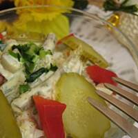 Sałatka ze szparagową fasolką