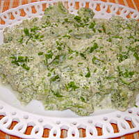 Brokuły smażone w śmietanie