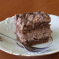 Ciasto czekoladowo-kokosowe z toffi