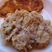 Kapusta kiszona zasmażana