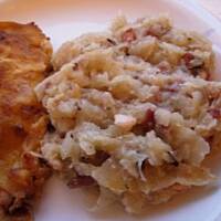 Kapusta kiszona zasmażana