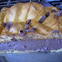 Karpatka kakaowo-czekoladowa