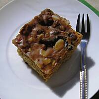 Ciasto cynamonowo-kawowe z bakaliami