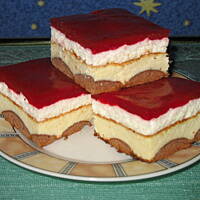 Sernik z truskawkową nutą