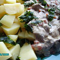 Sos grzybowy na ciepło