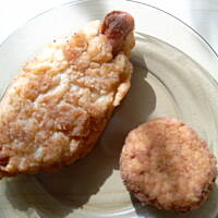 Kotleciki ryżowe z parówką