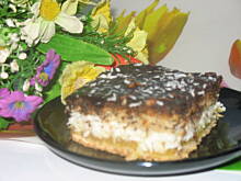 Fot. Mloda, Placek orzechowo-kokosowy z masą jabłkową