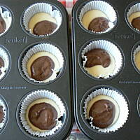 Muffinki trójkolorowe