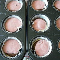 Muffinki trójkolorowe