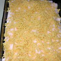 Ciasto z rabarbarem i różową pianką