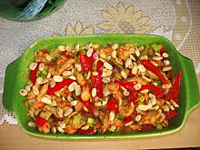 Fot. Mloda, Kurczak z porem i orzechami