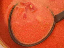 Fot. Bianuś, Barszcz zabielany z soczewicą