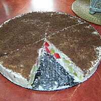 Ptasie mleczko-śmietanowiec