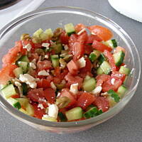 Prosta salatka grecka