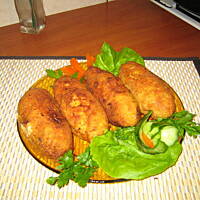 Roladki drobiowe nadziewane