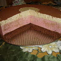 Ciasto wiśniowe z pianką capuccino