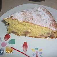 Ekspresowe ciasto z rabarbarem