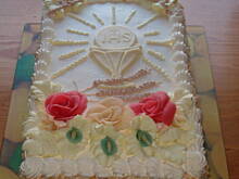 Fot. beata_36m, tort komunijnyi tort na bierzmowanie