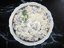 Fot. anekaz14, sałatka z fasolą i ananasem