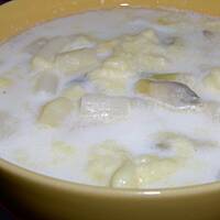 Łatwa zupa szparagowa z lanymi kluskami