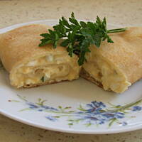 Naleśniki z jajecznym farszem