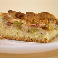 Ciasto z rabarbarem Karolci