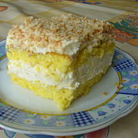 Ciasto rafaello na zniewalajacym biszkopcie