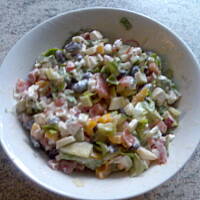 Salatka warzywna do grila