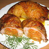 Udka z jarzynowym farszem