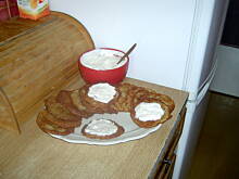 Fot. Mońcia, Placki ziemniaczane z twarogiem