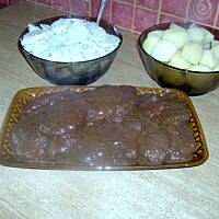 schab w sosie śliwkowym