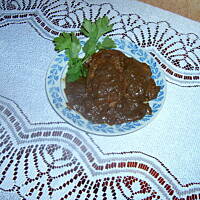 schab w sosie śliwkowym