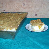 Sernik z brzoskwiniami i nie tylko