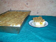 Fot. Mońcia, Sernik z brzoskwiniami i nie tylko