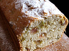 Fot. Orcia, Korzenne ciasto z rabarbarem