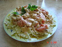 Fot. Magdal, Makaron z serem Mascarpone i kurczakiem