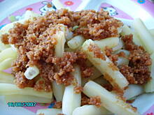 Fot. viinga, fasolka szparagowa z bułka tartą