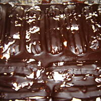 Krówka łakomczuszek z bezami i czekoladą