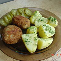 Kotlety mielone z musztardą